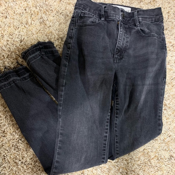 Black garage skinny jeans size 1 - Picture 1 of 3